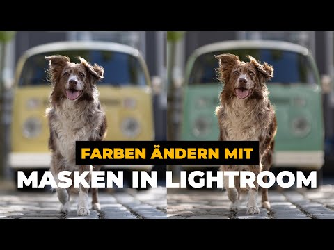 Farben mit Masken  in LightroomClassic ändern