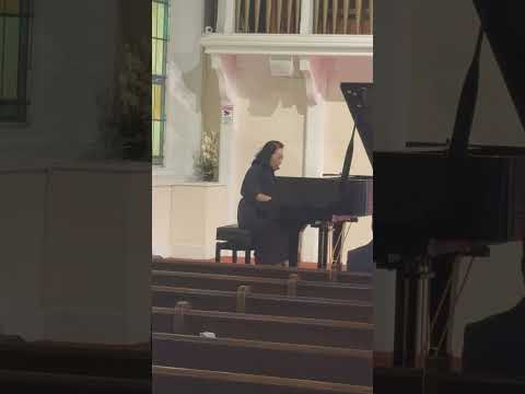 Piano performance by 최현숙 교수님