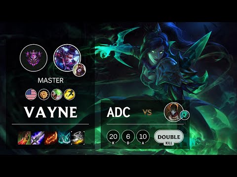 Vayne ADC vs Jhin - NA Master Patch 10.22