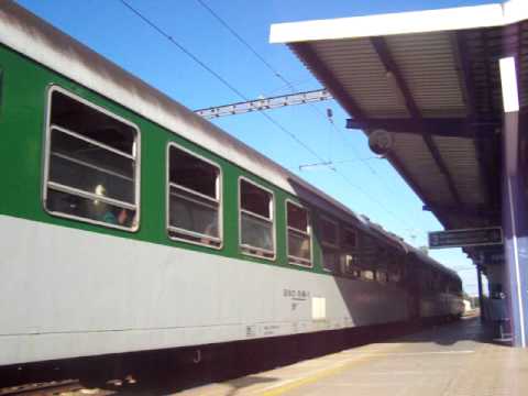 Odjezd vlaku Os 6820/1 ze stanice Teplice v Čechách