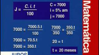 B 08 - Juros Simples e Compostos - Matemática - Vestibulando Digital