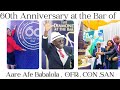 Aare Afe Babalola Celebration 60 Years At The Bar Anniversary Dinner