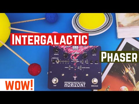 KMA machines - Horizont - phaser pedal demo - demo in stereo
