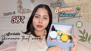 Top 10 Affordable Summer Skincare Must Haves That Actually Work ❤️