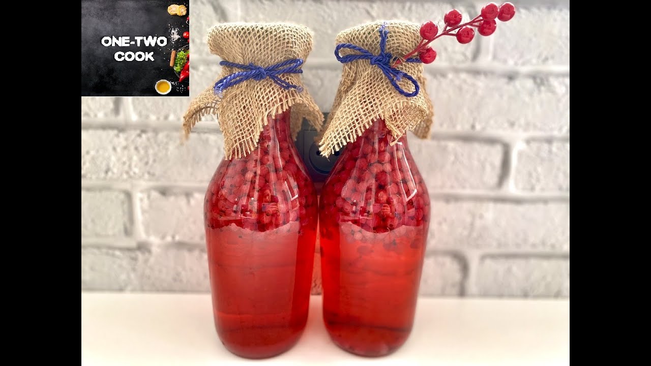 Домашний Морс из красной смородины без варки\Homemade Redcurrant Mors