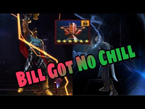 Lvl60 Beta Ray Bill vs Ebony Stage 99 With Obelisk & Crystal Coupon Winners  | Marvel Future Fight