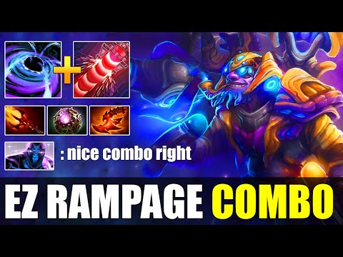 Black Hole + Laser = EZ RAMPAGE!!! | Subscriber Dota 2 Gameplay