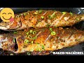 HOW TO BAKE MACKEREL Youtube Subscribe Cooking