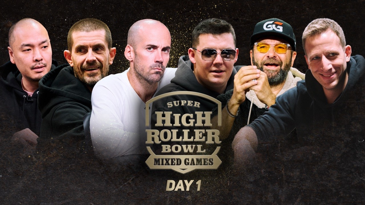 Daniel Negreanu & Scott Seiver at Super High Roller Bowl $100K Mixed Games!