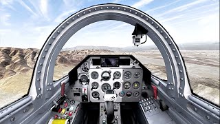 Twentynine Palms traffic pattern in L-39 (FSX)