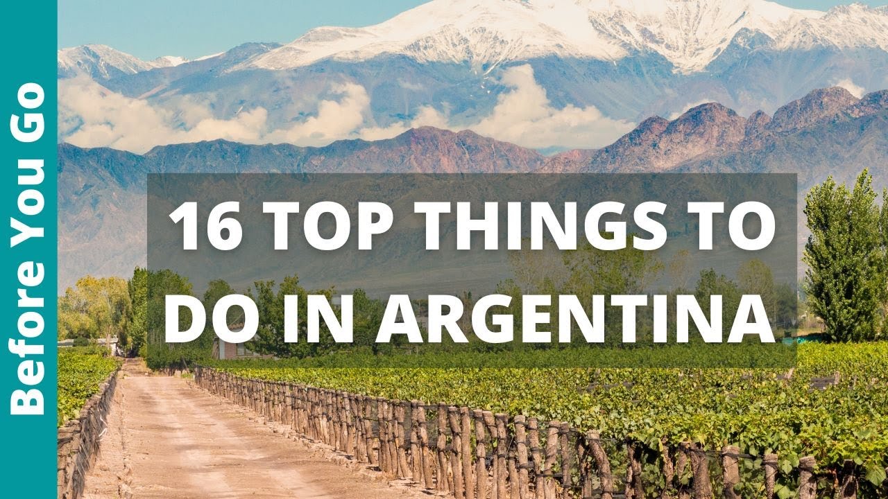 16 BEST Things To Do In ARGENTINA | PLACES to VISIT | Argentina BUCKET List