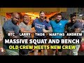 630 PAUSED BENCH / 860 SLEEVED SQUAT
