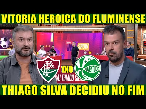 💚❤️ FLUMINENSE 1 X 0 JUVENTUDE — VITÓRIA HEROICA DO TRICOLOR COM GOL DO MONSTRO THIAGO SILVA! ⚽🔥