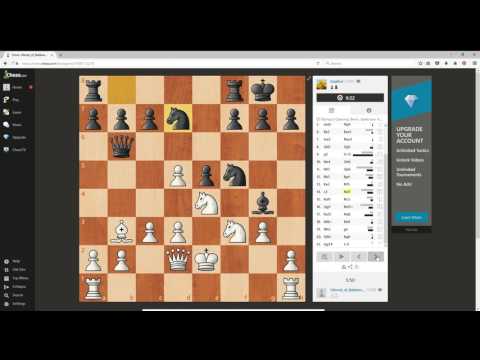 Uhtred_of_Babbenburg Greatest Chess Games 1. Bishop's Opening, Spielmann Attack