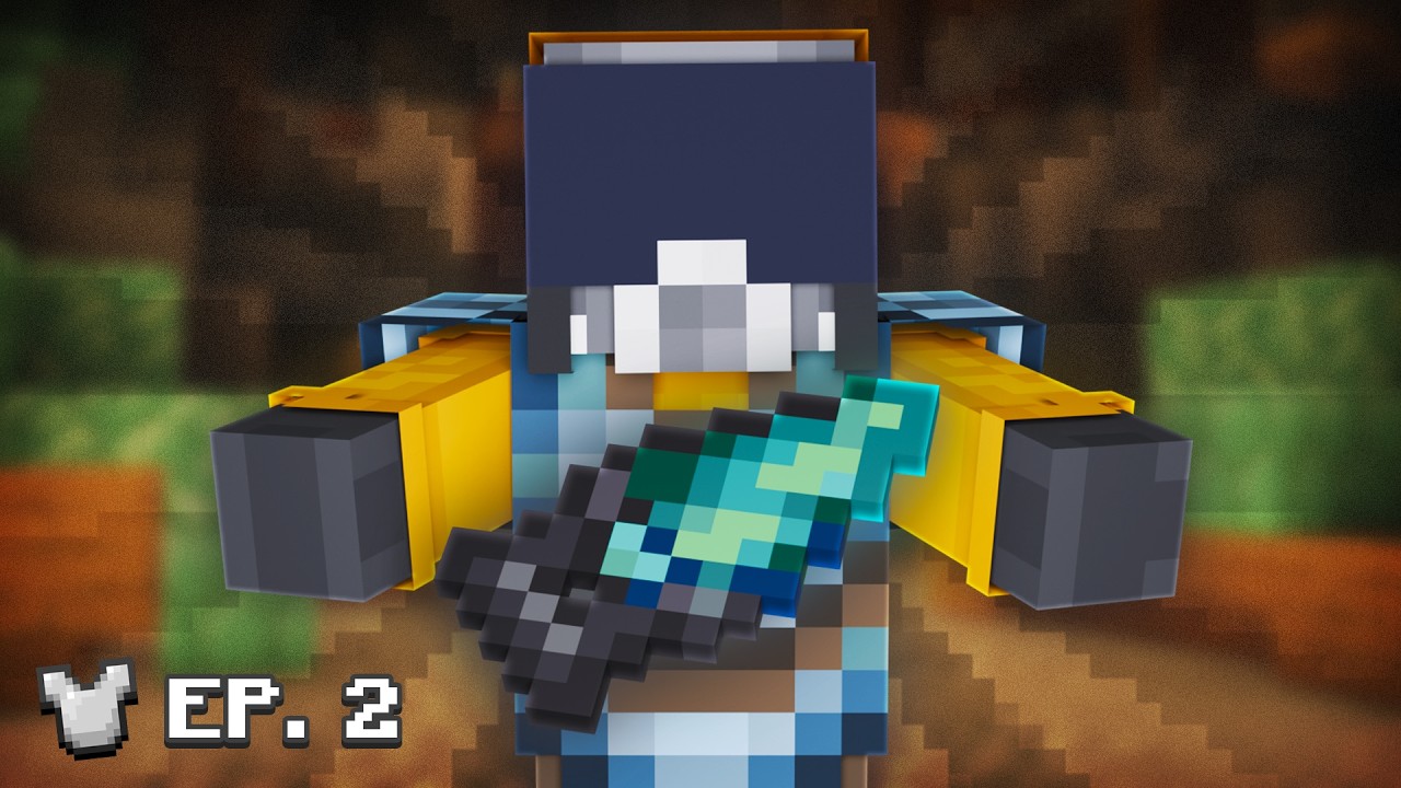 i tried mining on IRONMAN in Hypixel Skyblock | Episode 2