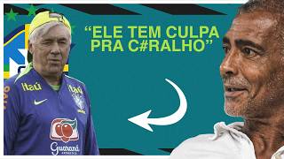 ROMÁRIO MANDA O PAPO RETO E ELENCA OS PRINCIPAIS CULPADOS DA ELIMINAÇÃO
