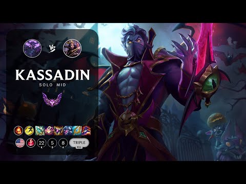 Kassadin Mid vs LeBlanc - NA Master Patch 13.12