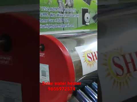 Solar Water Heater 200 LPD FPC Model