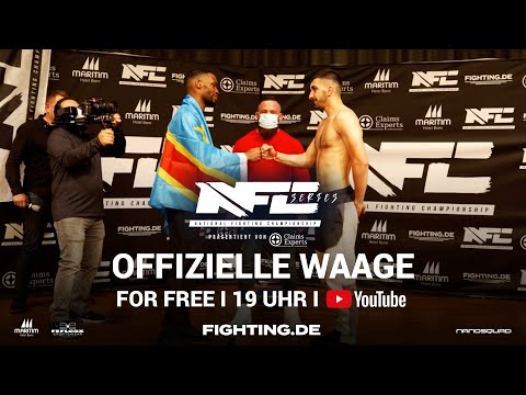 NFC Series - OFFICIAL WEIGH IN - FIGHTING