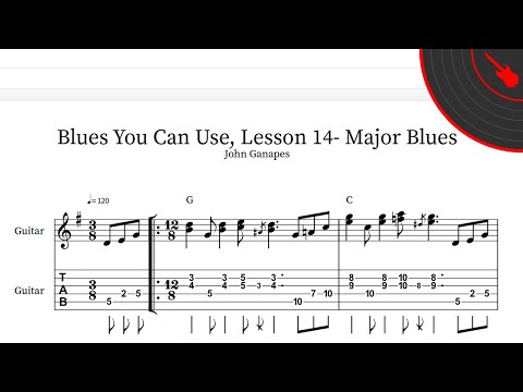 Learning Blues You Can Use, Lesson 14 - Major Blues
