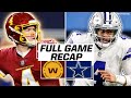Dak Prescott, Cowboys hang 56 POINTS on Washington Football Team | CBS Sports HQ