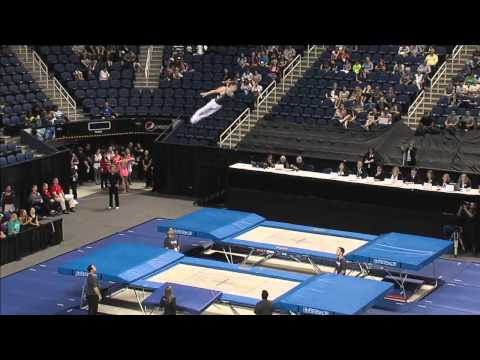 Jeffrey Gluckstein - Trampoline Final - 2015 USA Gymnastics Championships