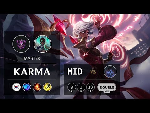 Karma Mid vs Sylas - KR Master Patch 9.7