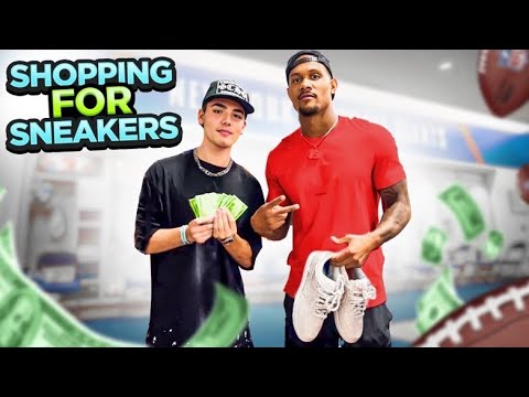 New York Giants Go Sneaker Shopping!