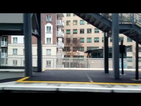 Onboard an IE 8520 Class Dart Train - Pearse Station to Grand Canal Dock