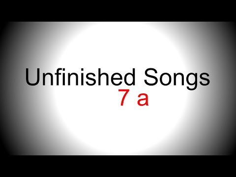 Rap / hip hop singing / rap backing track - Unfinished song No.7 a