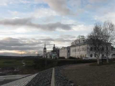 Набережная в Великом Устюге. Embankment in Veliky Ustyug.