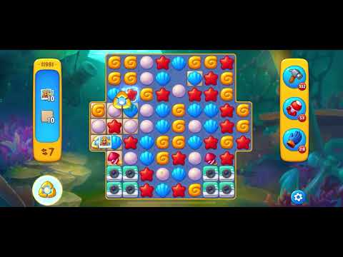 Fishdom level 11981 no boosters フィッシュダム ノーマル