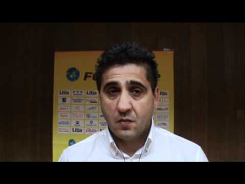 voorbeschouwing op de wedstrijd tegen Athina '90 met Carmelo Nieddu