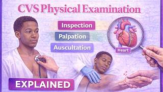 CVS Physical Examination Explained | Inspection, Palpation & Auscultation