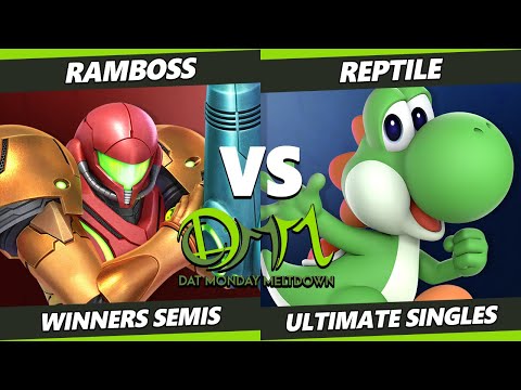 DAT Monday Meltdown 219 Winners Semis - RAMBOSS (Samus) Vs. RepTile (Yoshi) SSBU Ultimate Tournament