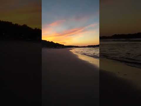 Evening at Vieste beach, Italy #shorts