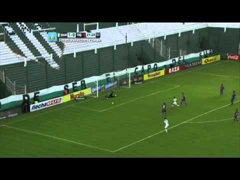 El bombardero Cazares. Banfield 1 - Tigre 0. Fecha 4. Torneo Primera División 2014. FPT