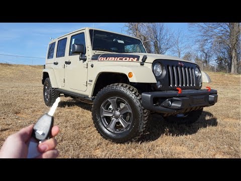 2018 Jeep Wrangler Rubicon Recon: Start Up, Walkaround, Test Drive and Review
