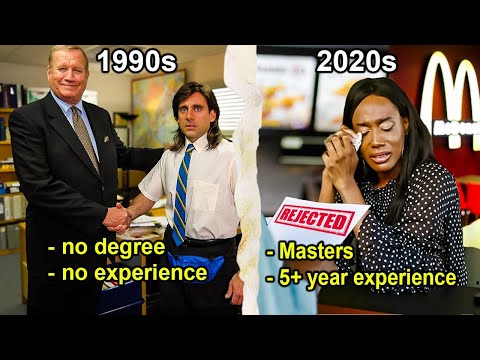Why The Job Market Gets Worse Every Decade