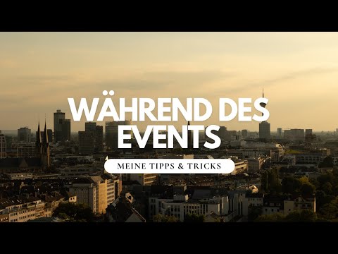 Eventfotografie | Fünf Tipps während einem Event #event #fotografie #filmemacher #fotograf