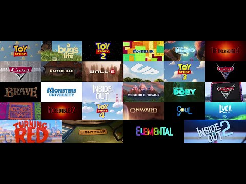 All Pixar Movies At Once (1995 - 2024)