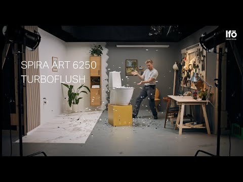 Toalettstol Ifö Spira Art 6250 Turboflush