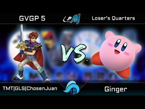 GVGP5 Project M Singles Losers Quarters - TMT | GLS | ChosenJuan (Roy) vs. Ginger (Falco/Kirby)