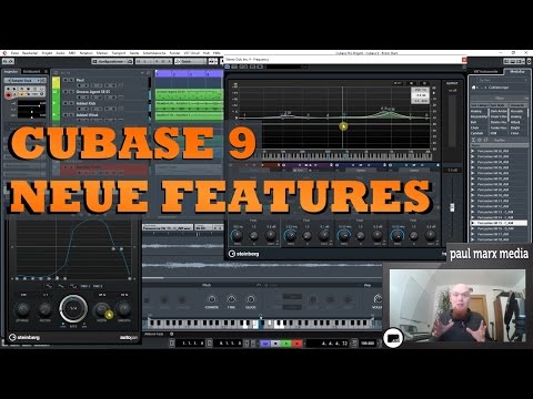 Cubase 9 Review - Neue Features in Cubase Elements, Artist und Pro (german)
