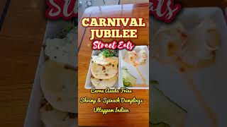 Carnival Jubilee Street Eats! Free and Included and the food changes everyday #carnivalmardigras