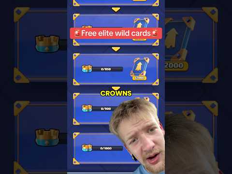 New elite wild card challenge is suspicious #clashroyale #clashroyaleshorts #supercell ￼