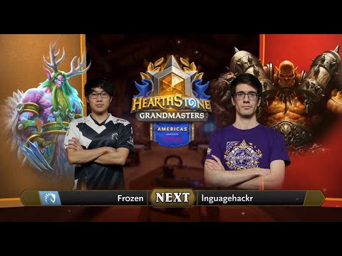 Fr0zen vs lnguagehackr - Group A Initial - Hearthstone Grandmasters Americas 2020 Season 1 - Week 1