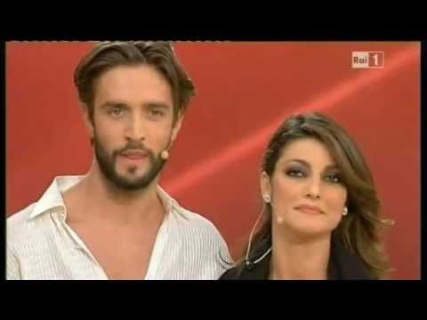 Alex Belli e Samanta Togni - Commenti e Clip (Dopo aver eseguito la Rumba) - 28/01/2012