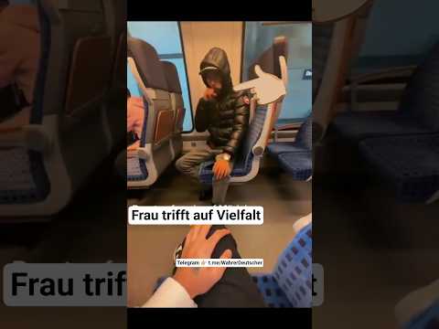 Frau trifft auf Vielfalt 🇩🇪✈️ #afd #deutsch #deutschland #shorts #politik #satire #ytshorts #short