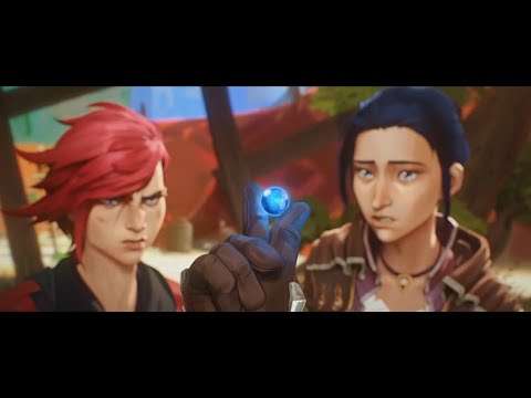 Caitlyn convinces Ekko to return the Hextech Gemstone | Arcane Episode 7